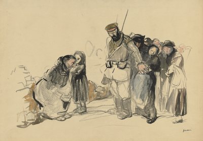 La schiavitù nel Nord, quarto trimestre 1800s o primo terzo 1900s da Jean Louis Forain