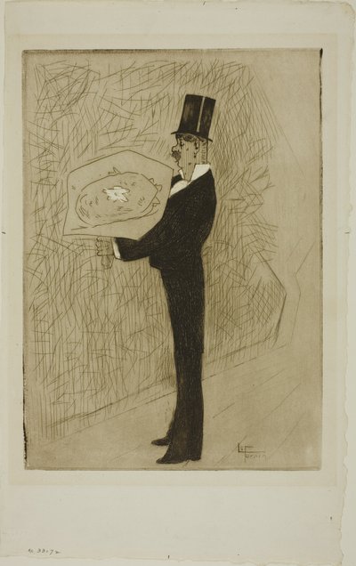 Il signore con un bouquet da Jean Louis Forain