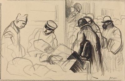 Il treno per Berna, c. 1914-1919 da Jean Louis Forain