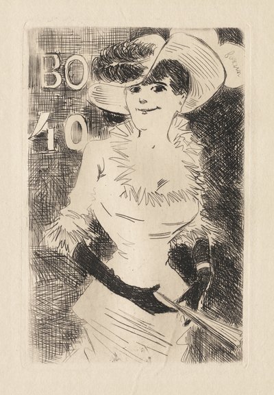 Il camminatore, 1880-86 da Jean Louis Forain