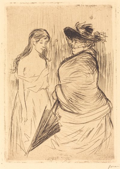 Il commercio degli schiavi bianchi da Jean Louis Forain