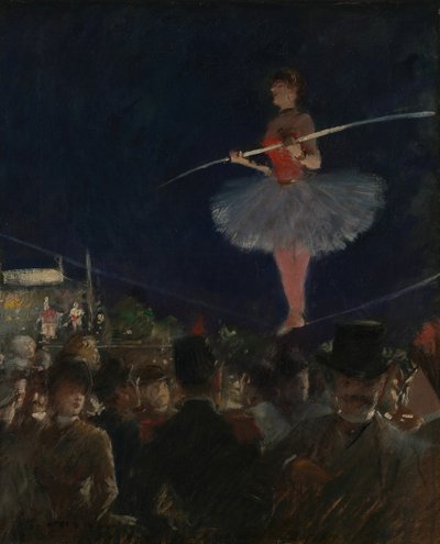 Funambolo, c. 1885 da Jean Louis Forain