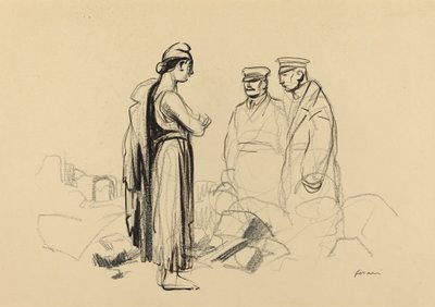 Verso la pace, c. 1914-1919 da Jean Louis Forain