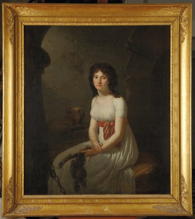 Il cittadino Tallien in una cella della prigione di La Force, con i capelli tagliati, 1796 da Jean Louis Laneuville