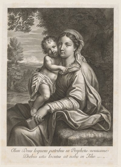 Madonna col Bambino da Jean Louis Roullet
