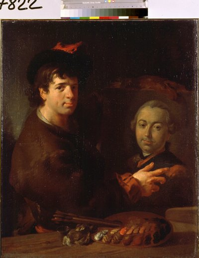 Autoritratto da Jean Louis de Velly