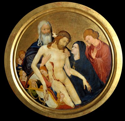 Pietà del Nostro Signore, detta la grande Pietà rotonda da Jean Malouel or Maelwael