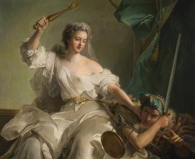 Allegoria della giustizia in lotta con l