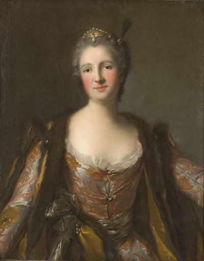 Elisabetta Caterina de Besenval, marchesa di Broglie, in veste di sultana da Jean Marc Nattier