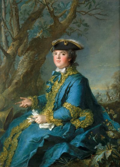 Louise Élisabeth di Francia 1727-1759, Duchessa di Parma da Jean Marc Nattier