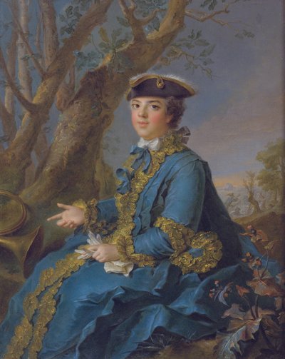Louise Élisabeth di Francia 1727-1759, Duchessa di Parma, 1760 da Jean Marc Nattier