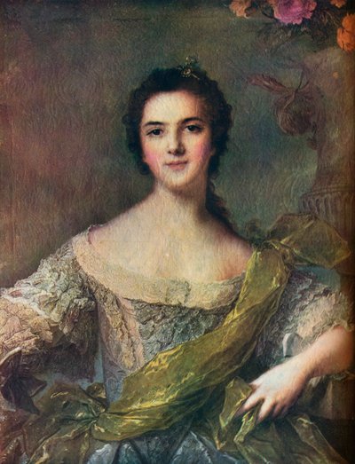 Madame Victoire, 1748 da Jean Marc Nattier