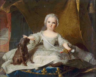 Marie Zephirine di Francia da Jean Marc Nattier