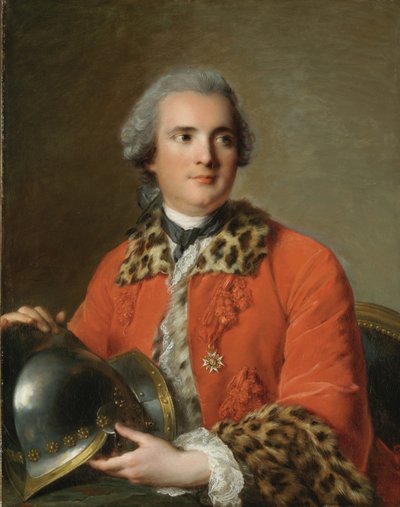 Ritratto di Jean-Victor de Rochechouart de Mortemart 1712-1771, 1756 da Jean Marc Nattier