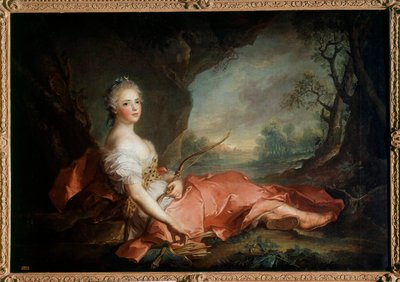 Ritratto di Madame Adelaide di Francia (1732-1799) in Diane, figlia di Luigi XV da Jean Marc Nattier