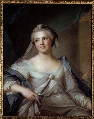 Ritratto di Madame Henriette di Francia, figlia di Luigi XV, in veste di vestale da Jean Marc Nattier