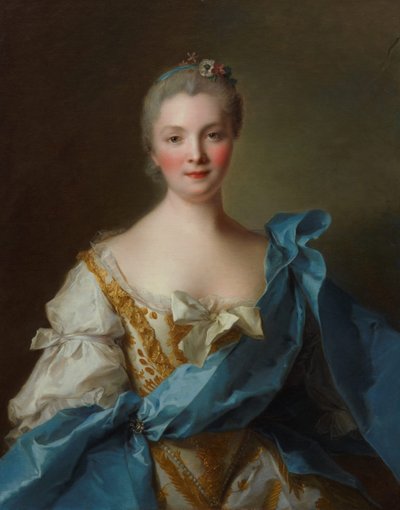 Ritratto di Madame de La Porte, 1754 da Jean Marc Nattier