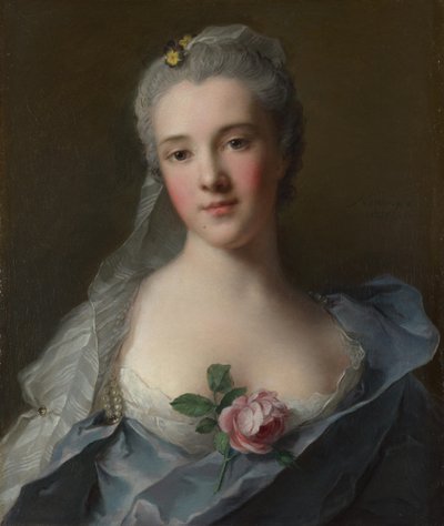 Ritratto di Manon Balletti 1740-1776, 1757 da Jean Marc Nattier
