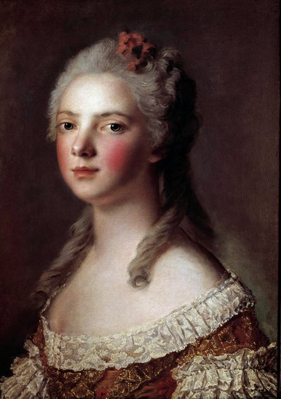 Ritratto di Marie Adelaide di Francia chiamata Madame Adelaide (1732-1799) figlia di Luigi XV da Jean Marc Nattier