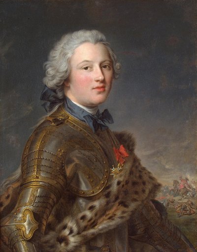 Ritratto di Pierre Victor, barone de Besenval de Brünstatt 1722-1794, seconda metà del XVIII secolo da Jean Marc Nattier
