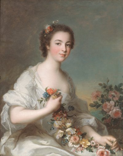 Ritratto di una signora da Jean Marc Nattier