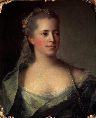 Ritratto di una Signora, 1757 da Jean Marc Nattier