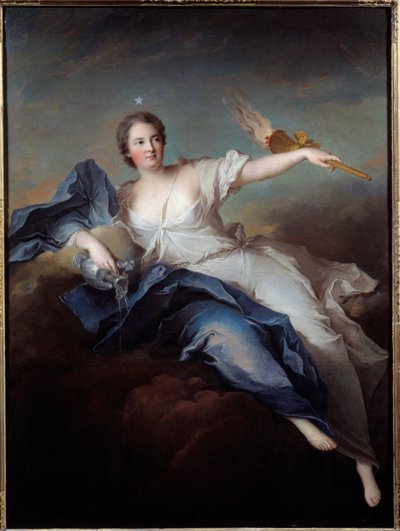 Ritratto della Duchessa di Chateauroux in Aurora da Jean Marc Nattier