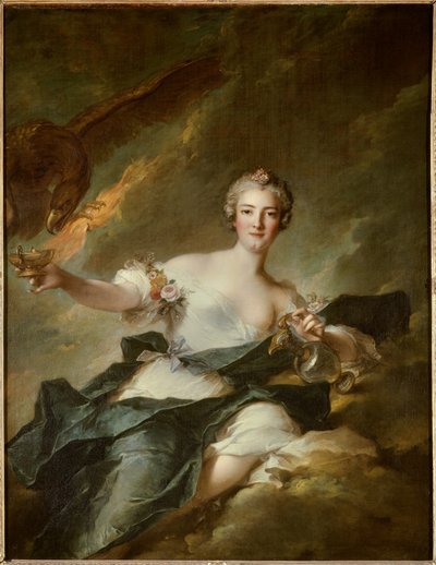 Ritratto della Duchessa di Chaulnes, rappresentata come Ebe, dea della Ragione da Jean Marc Nattier