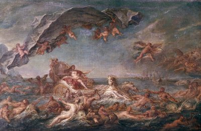 Trionfo di Anfitrite da Jean Marc Nattier