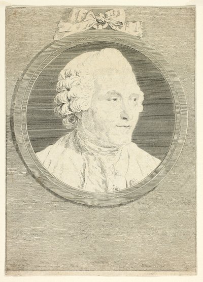 Ritratto di Hubert Gravelot da Jean Massard