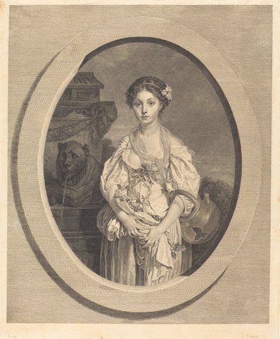 La brocca rotta da Jean Massard after Jean Baptiste Greuze