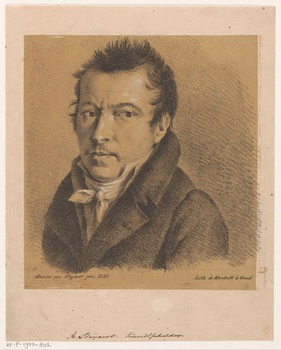 Ritratto di Antoine Ignace Steyaert da Jean Matthieu Kierdorff