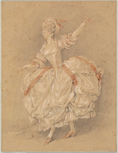Una Danzatrice da Jean Michel Moreau