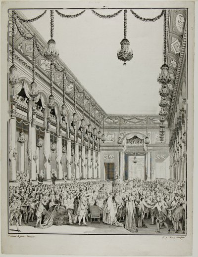 Festa reale da Jean Michel Moreau