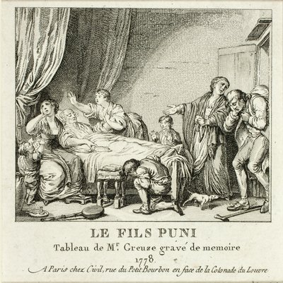Il figlio punito da Jean Michel Moreau