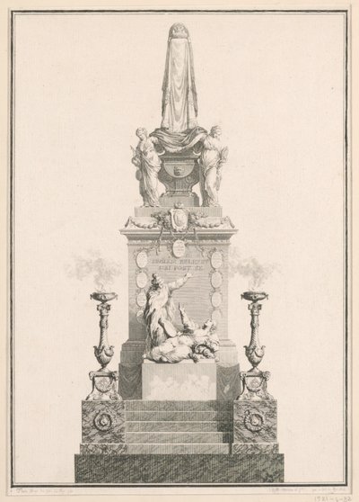 Catafalco da Jean Michel Moreau le Jeune