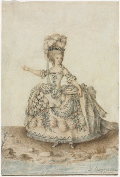 Studio di costume per cantante d