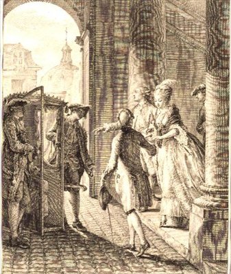 Le precauzioni da Jean Michel the Younger (after) Moreau