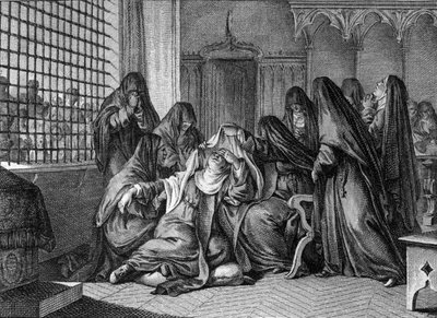 Abelardo ed Eloisa: Eloisa (1101-1164) prende il velo all