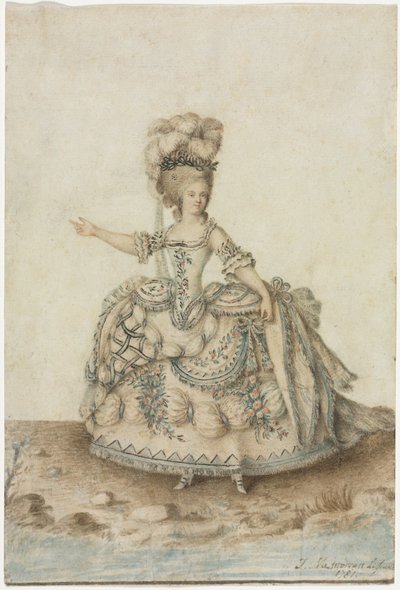 Studio di costume per cantante d