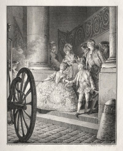 Rétif de la Bretonne: I piccoli padrini da Jean Michel the Younger Moreau