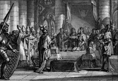 Successione di Ludovico I il Pio o il Bonario, 816: l
