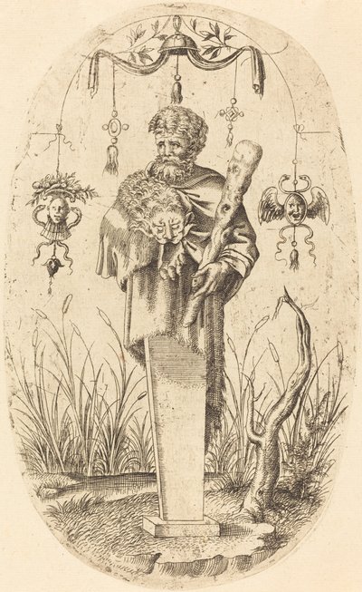 Ercole con la Sua Clava da Jean Mignon