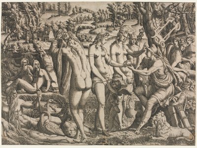 Il giudizio di Paride da Jean Mignon