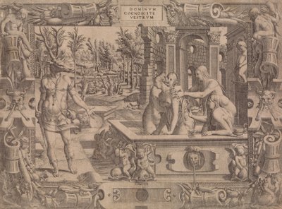 La Metamorfosi di Atteone, 1535-1555 da Jean Mignon