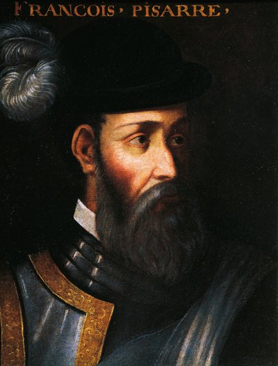 Ritratto di Francisco Pizarro da Jean Monier or Mosnier