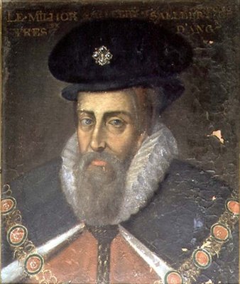 Ritratto di Robert Cecil (c.1563-1612) 1° Conte di Salisbury e 1° Visconte Cranborne da Jean Monier or Mosnier