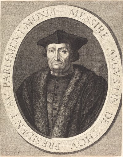 Augustin de Thou da Jean Morin