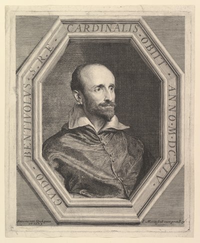 Cardinale Bentivoglio da Jean Morin