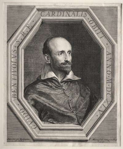 Cardinale Guido Bentivoglio, Nunzio Papale alla Corte di Luigi XIII da Jean Morin
